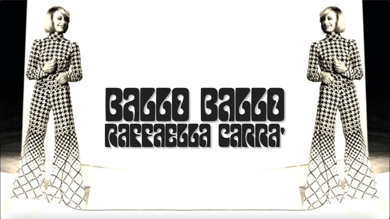 Raffaella Carr&agrave; - Ballo Ballo - Base Musicale con Testo