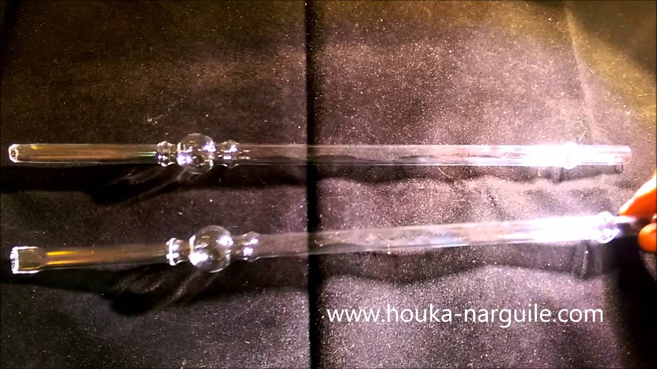 Tuyau Slimline Zepter par Timeless Glass pour chicha !