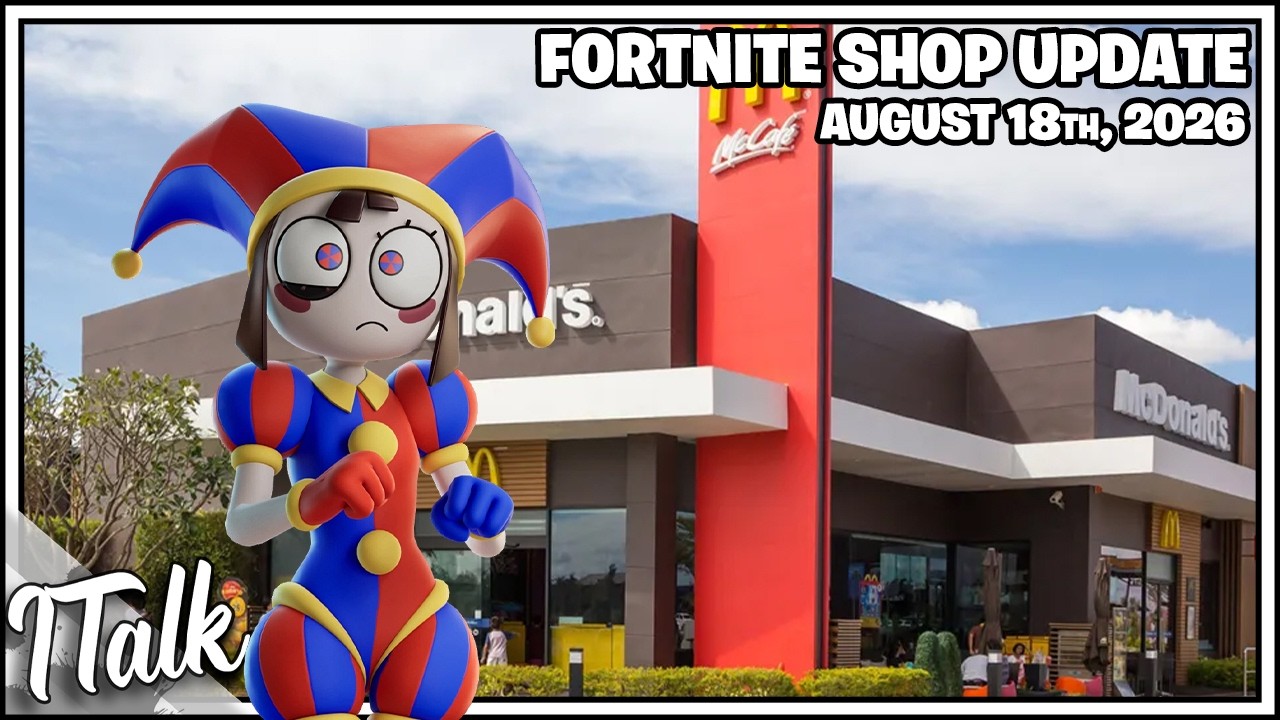 Магазин Fortnite: ОБНОВЛЕНИЕ МАГАЗИНА ИЗ MCDONALDS! [18 августа 2026 г.] (Fortnite Глава 7)