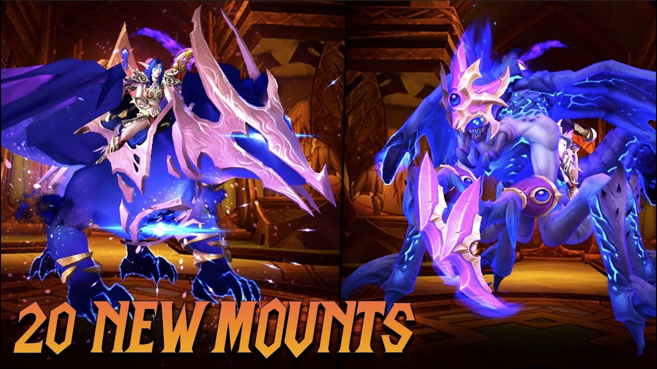 20 NEW CRAZY MOUNTS PATCH 11.2 - WoW The War Within