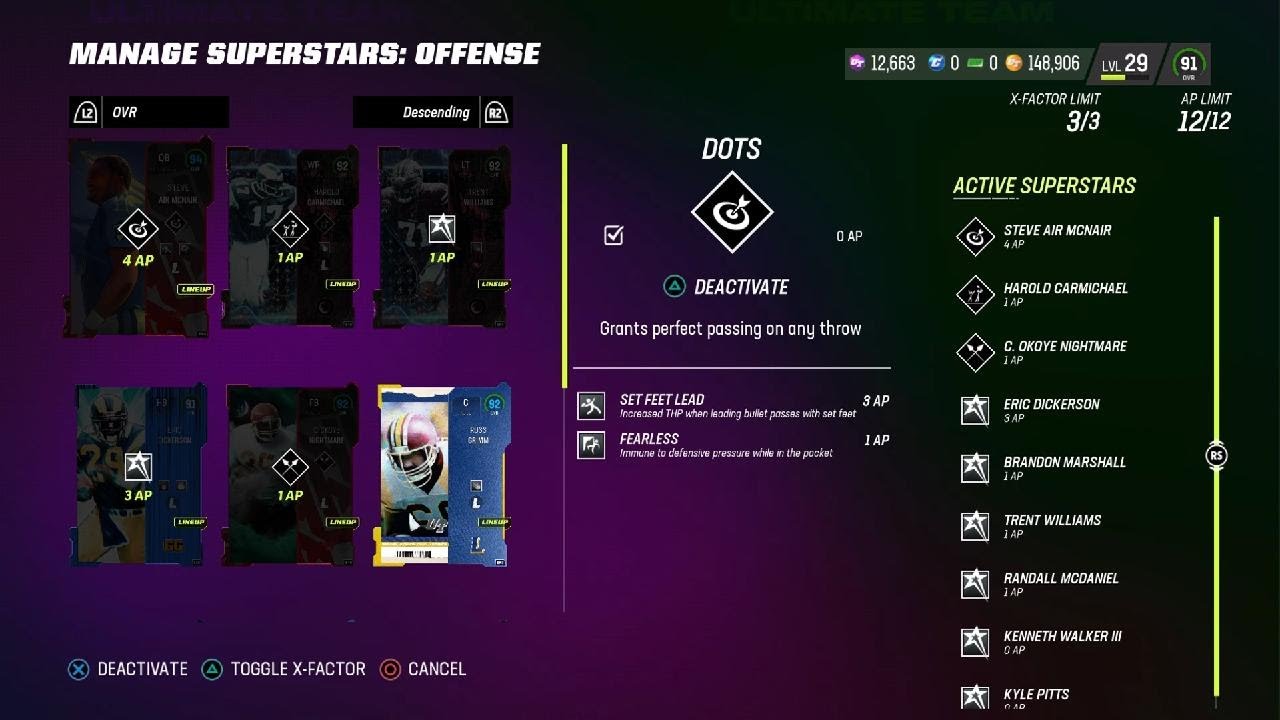 Use Every Ability that the Pro Players are using in Madden 23!