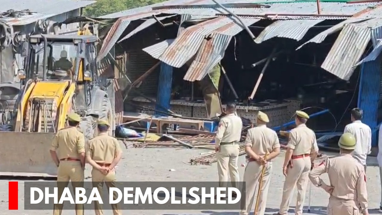 Ramban: Authorities Demolish Dhaba Linked to Drug Peddling