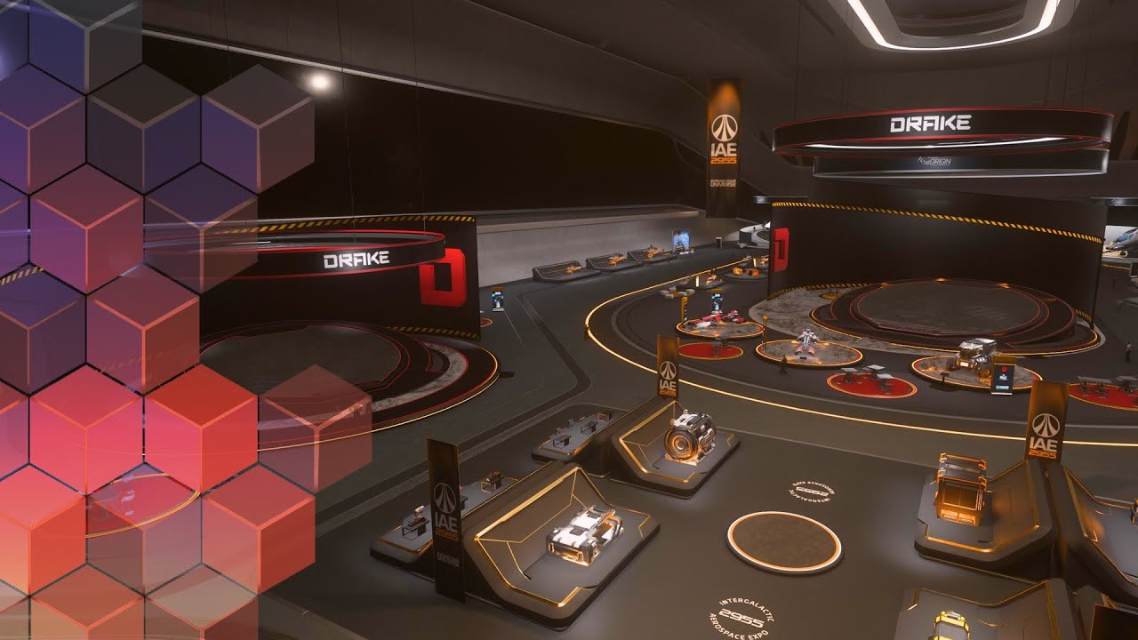 IAE EXPO HALL SHOWS ANOTHER NEW SHIP! | STAR CITIZEN