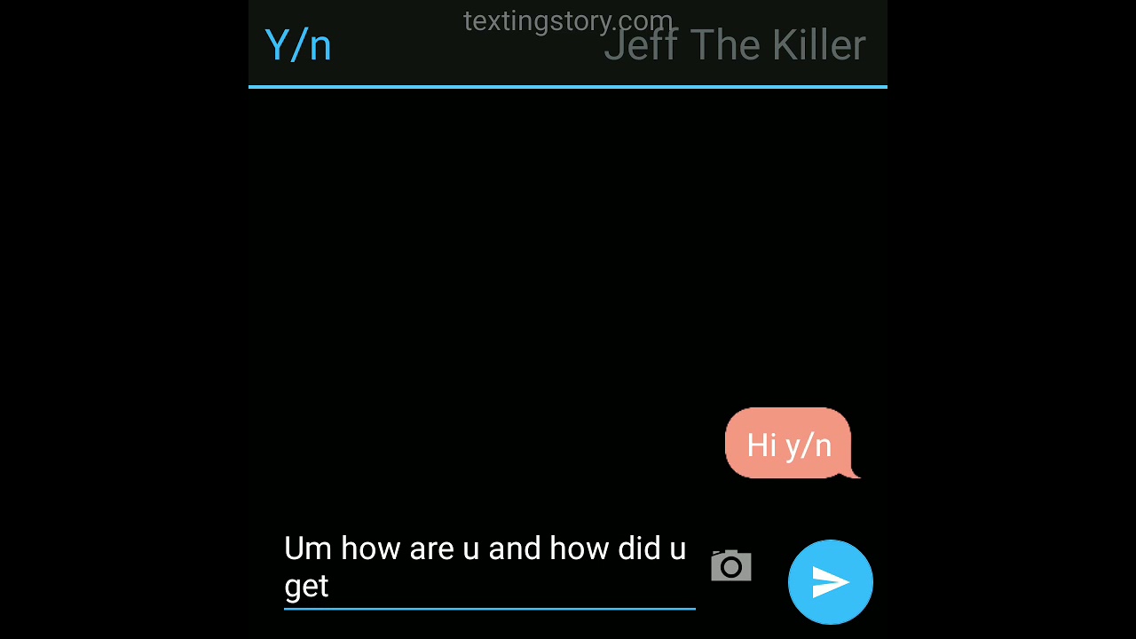 jeff x y/n texting story