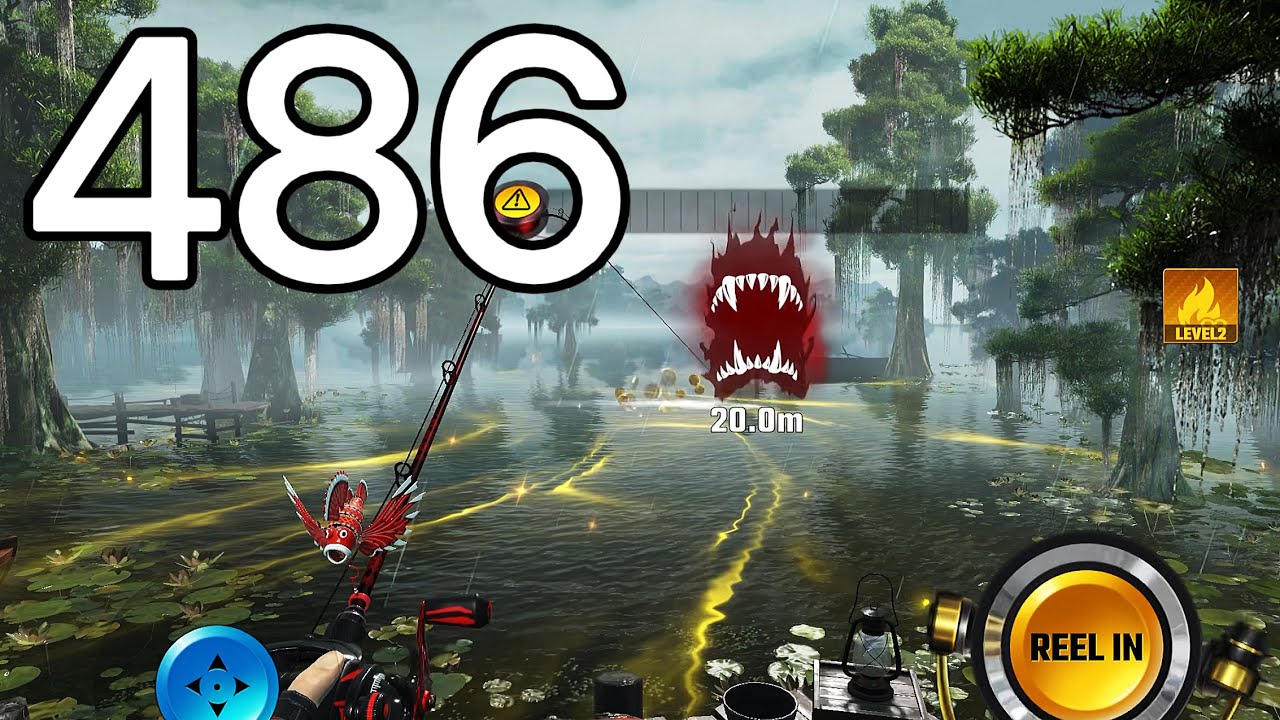🐠 Fishing Master / Gameplay Walkthrough / Part 486 / T1 / Caddo Lake / Gnasher