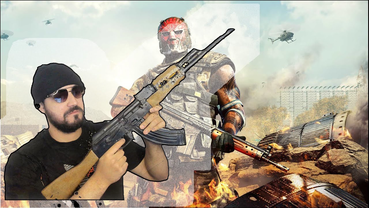 ضرب نار و اسلحة -call of duty