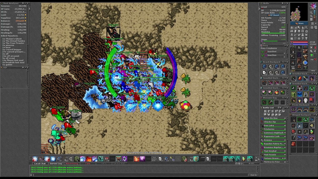 Tibia furia baited as fuck