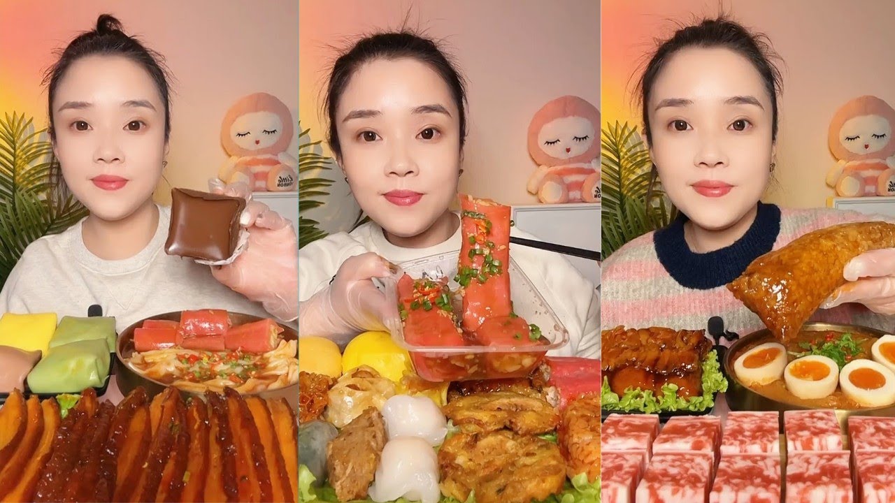 Trying Korean style different street food, Found unique food items