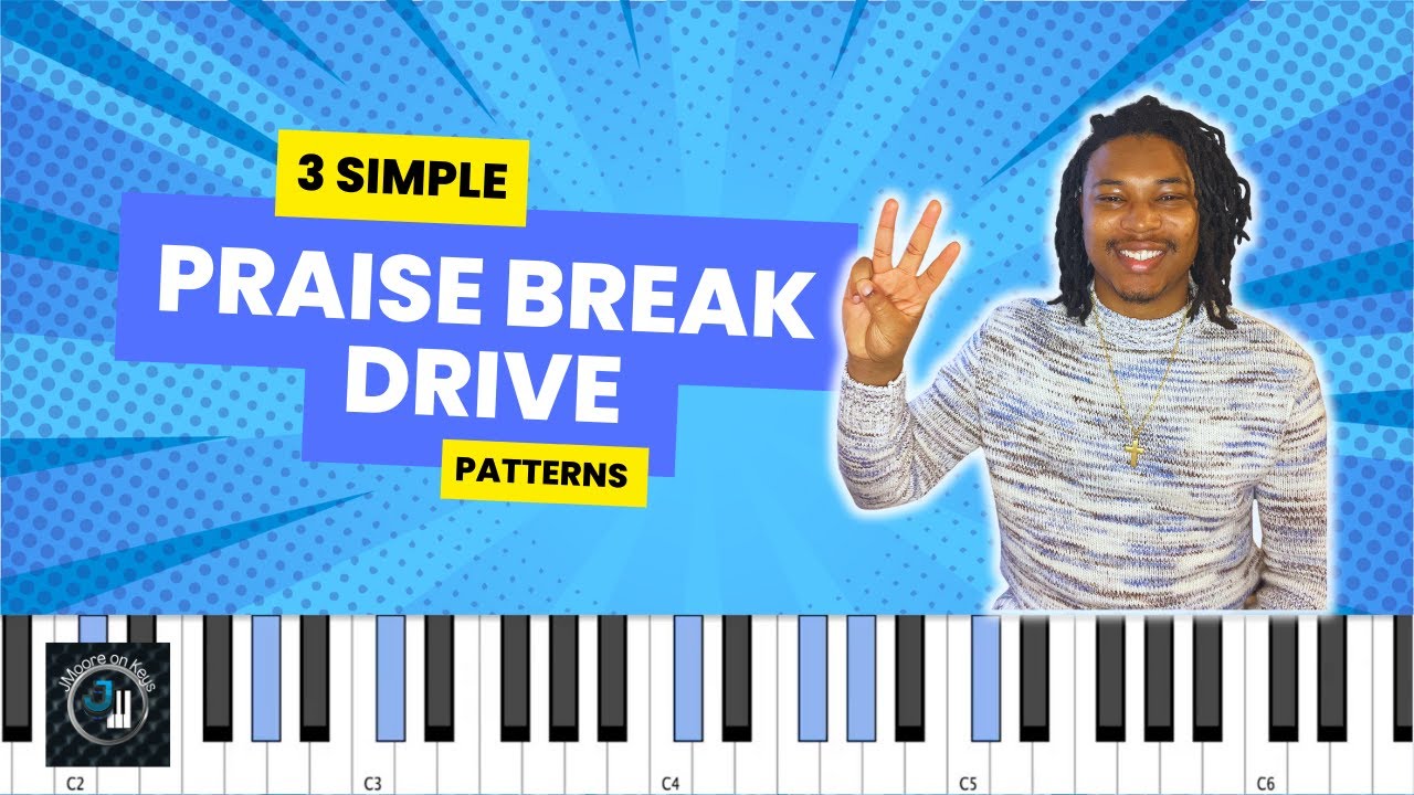 3 Simple Praise Break Patterns || Gospel Piano Tutorial