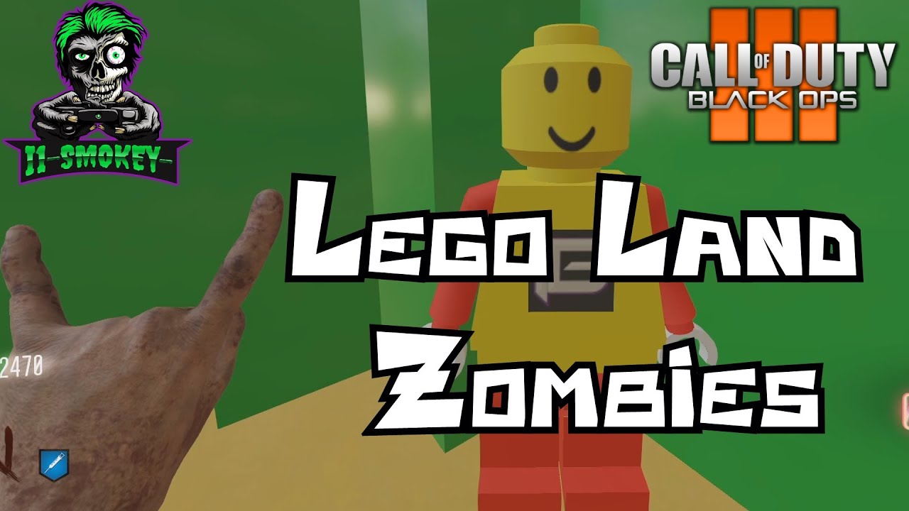 LegoLand Zombie Invasion! Black Ops 3 Custom Zombies Easter Egg Completed