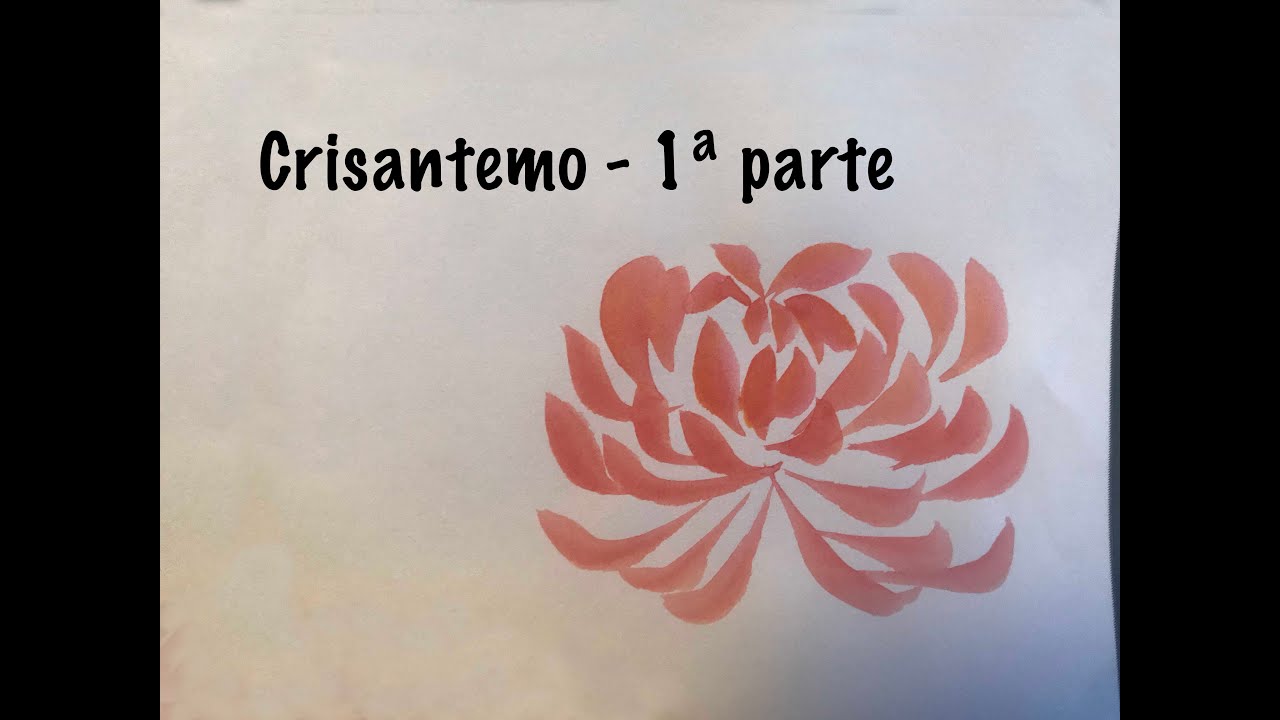 Sumi-e - El crisantemo - 1ª parte