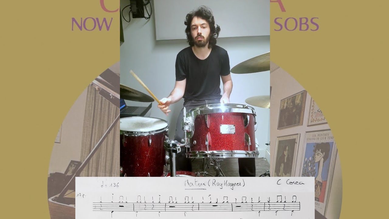 Roy Haynes drum cover #3 / Matrix - Now he Sings, Now he Sobs (Chick Corea, 1968)