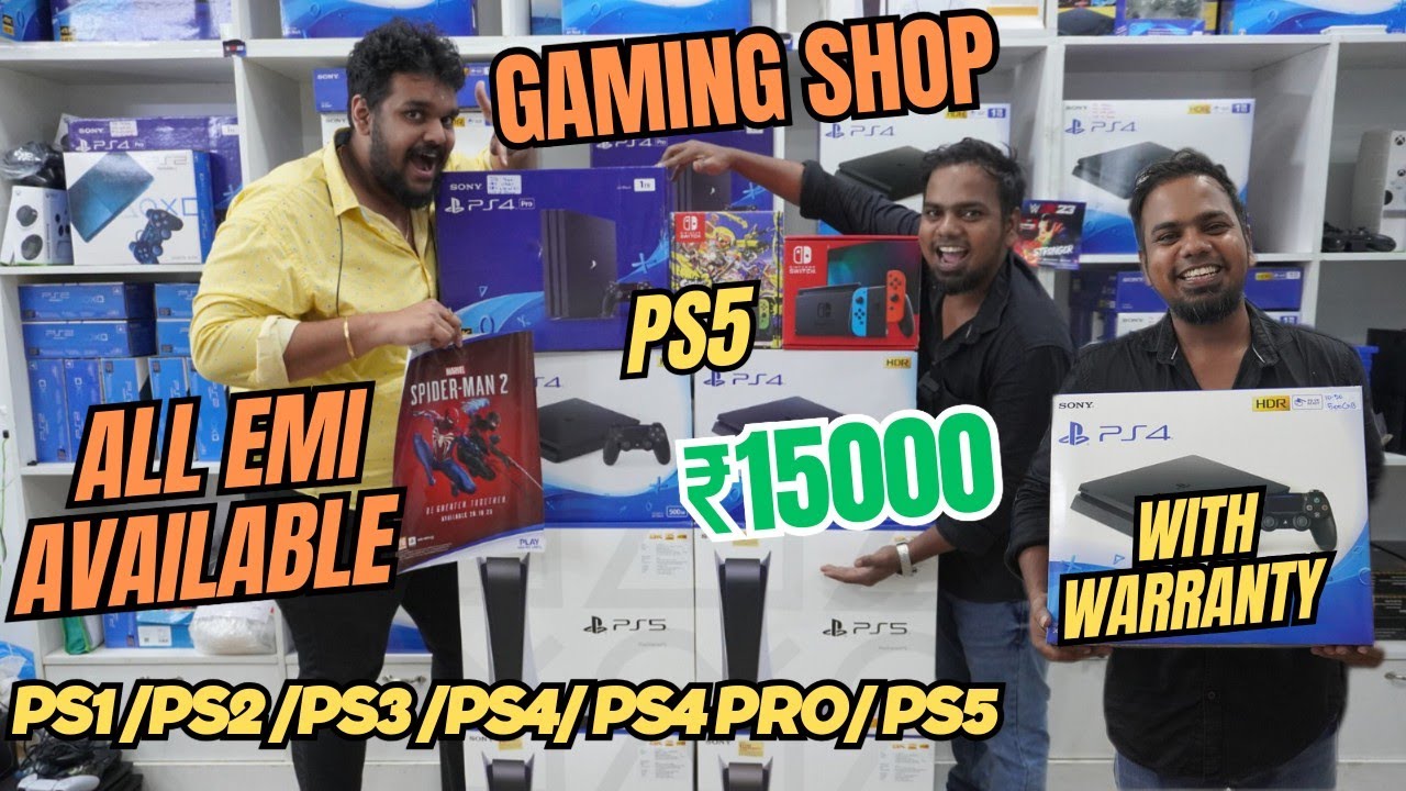 Shadow Games | PS5 Just ₹15000 only| PS1/PS2/PS3/PS4/PS5 available |All EMI available| With Warranty