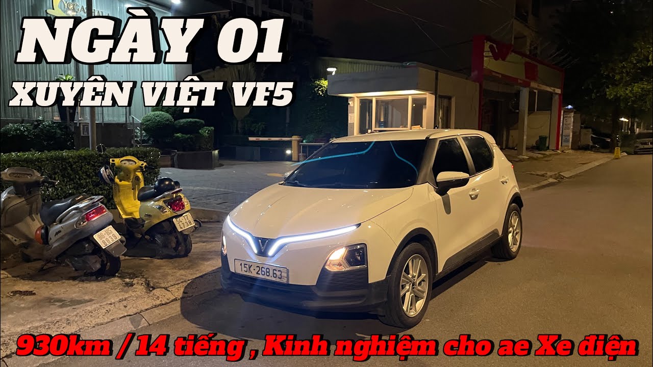 [VINFAST VF5 ] Anh em xe điện , đam mê đi du lịch xem Clip này nhé!! VF5 khéo chân 400km/ lần sạc