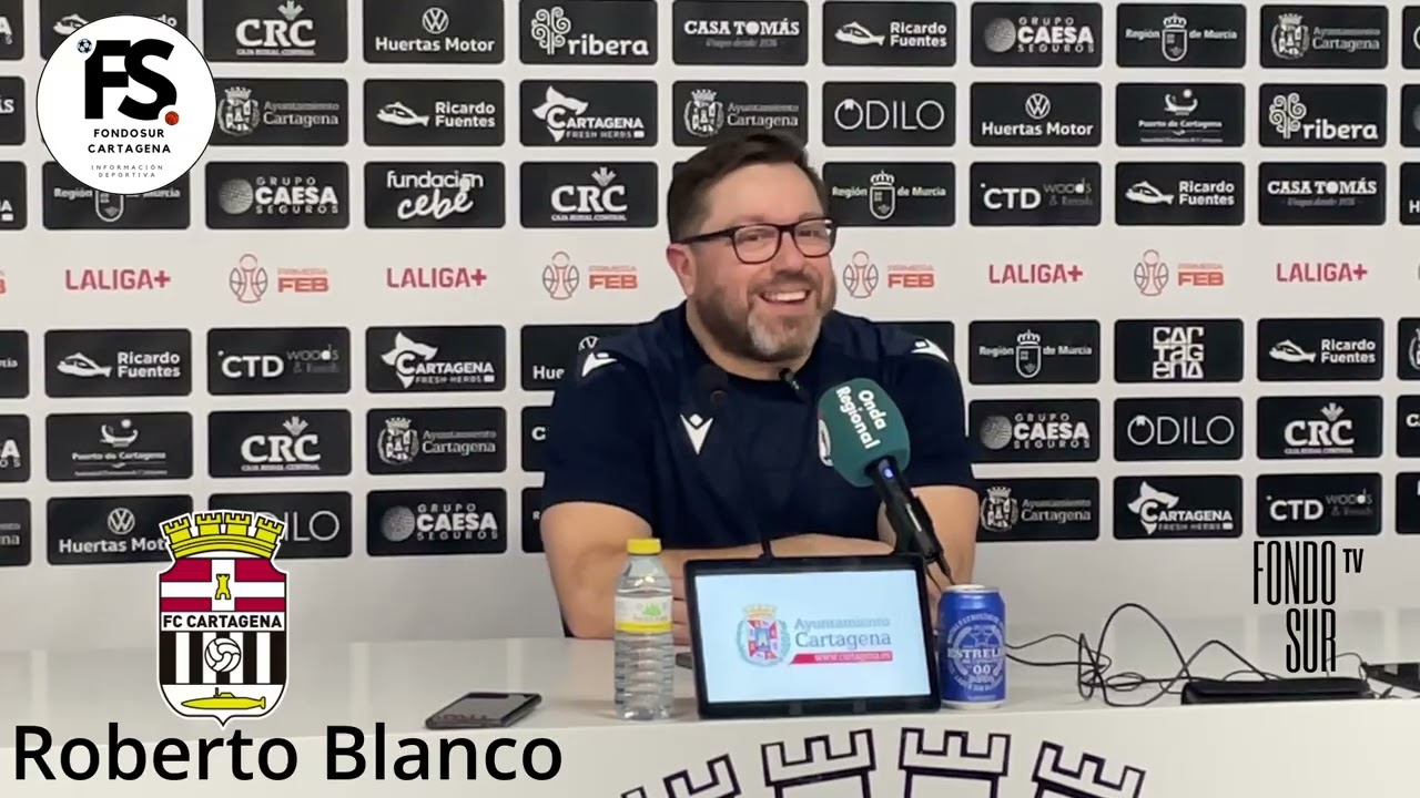 Declaraciones  de Roberto Blanco, tras el CAESA - Melilla dela 25ª jornada de la Primera FEB 25/26