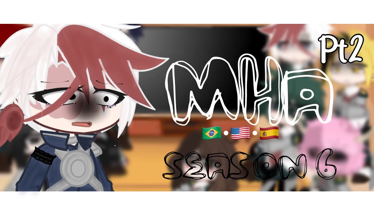 [🇧🇷•🇺🇸•🇪🇸•] MHA react to Touya/Dabi // Dabihawks¿// Major Spoiler S6. [2/2].