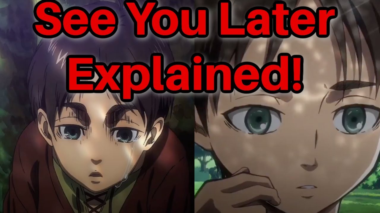 Stitching together all 3 versions of see you later+see you later and time loop explained.