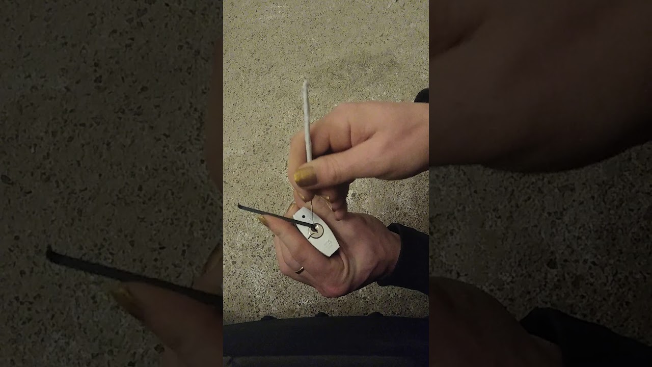 Abus 80ti/50 padlock picked