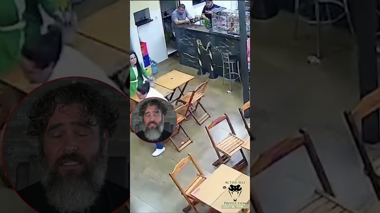 Four Robbers No Match For Prepared Off Duty Cop #shorts