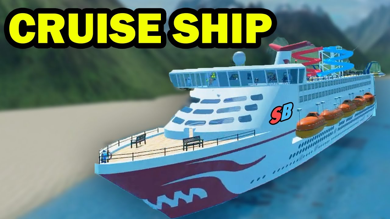 *NEW* HUGE CRUISE SHIP IN SHARKBITE 2! (ROBLOX)