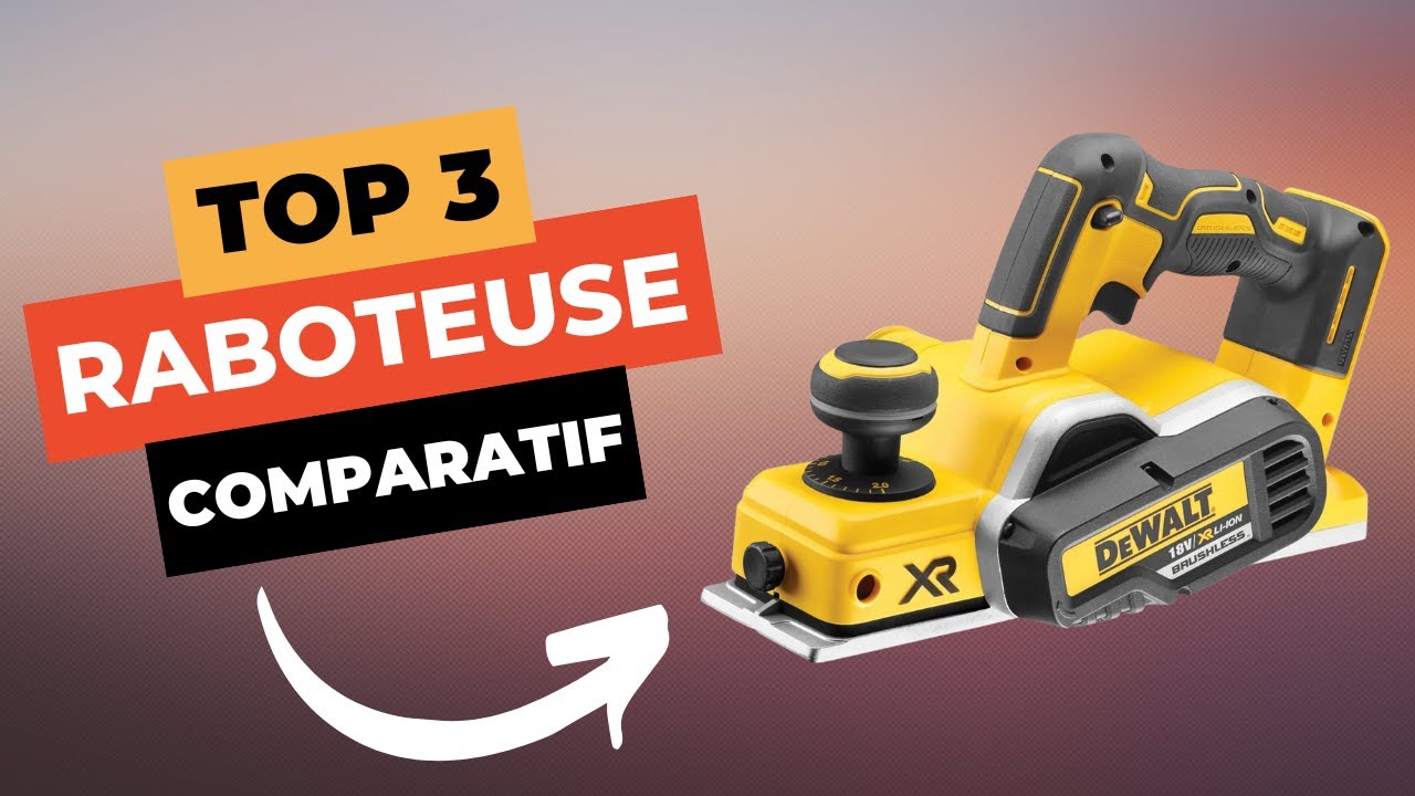 TOP 3 : Meilleure Raboteuse 2026 🔥