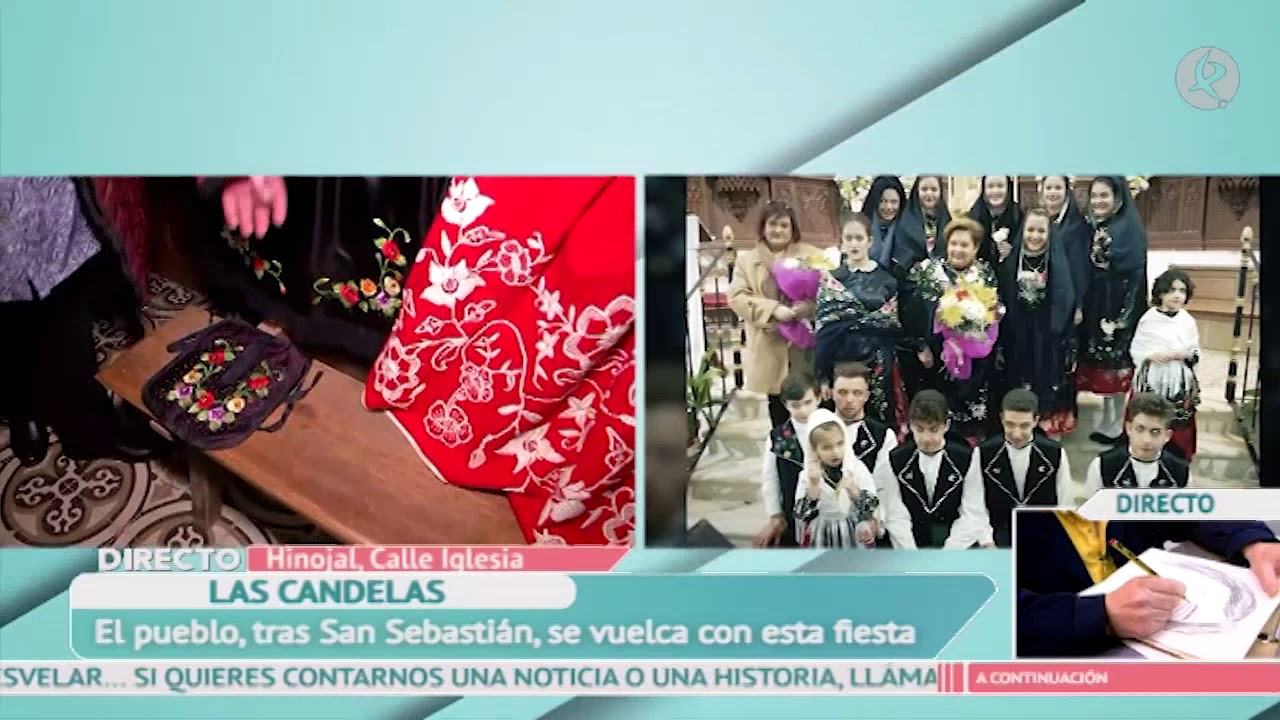 Preparando Las Candelas de Hinojal | A esta hora
