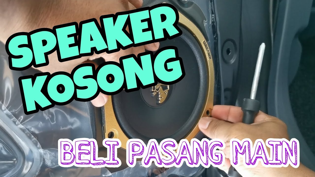 Cara Pasang Mohawk Speaker Kereta Perodua AXIA E Rahmah - Berdendang Sakan