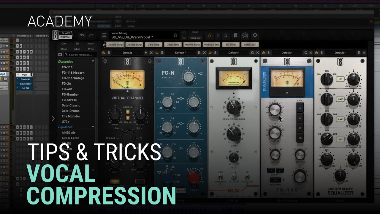 Pro Vocal Compression Tips & Tricks