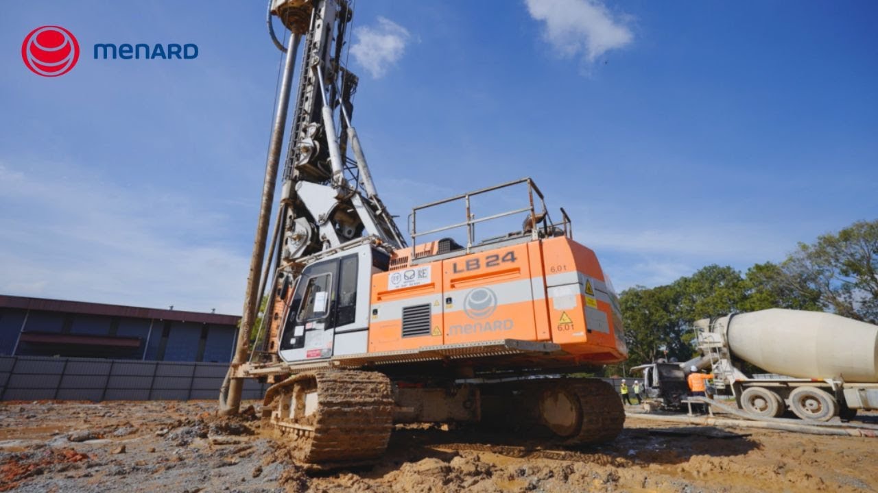Controlled Modulus Column #CMC solution for building construction in Malaysia