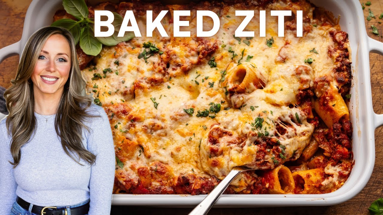 Baked Ziti with Italian Meat Sauce