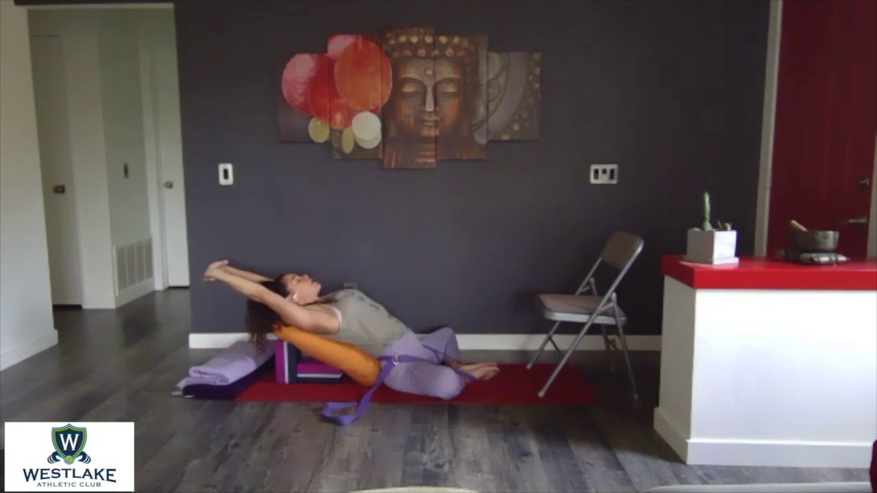 WESTLAKE ATHLETIC CLUB YOGA CLASS with ANNADELIS. APRIL 29, 2020