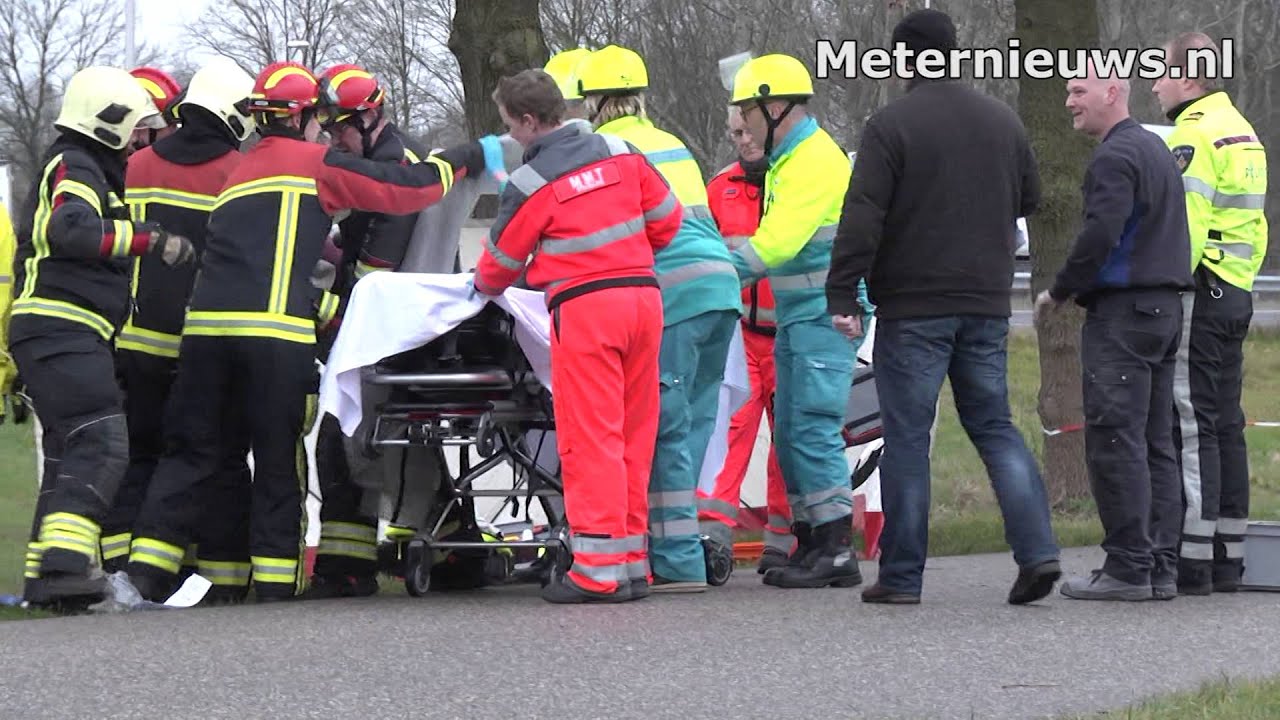 Ernstige beknelling na ongeval in Klazienaveen