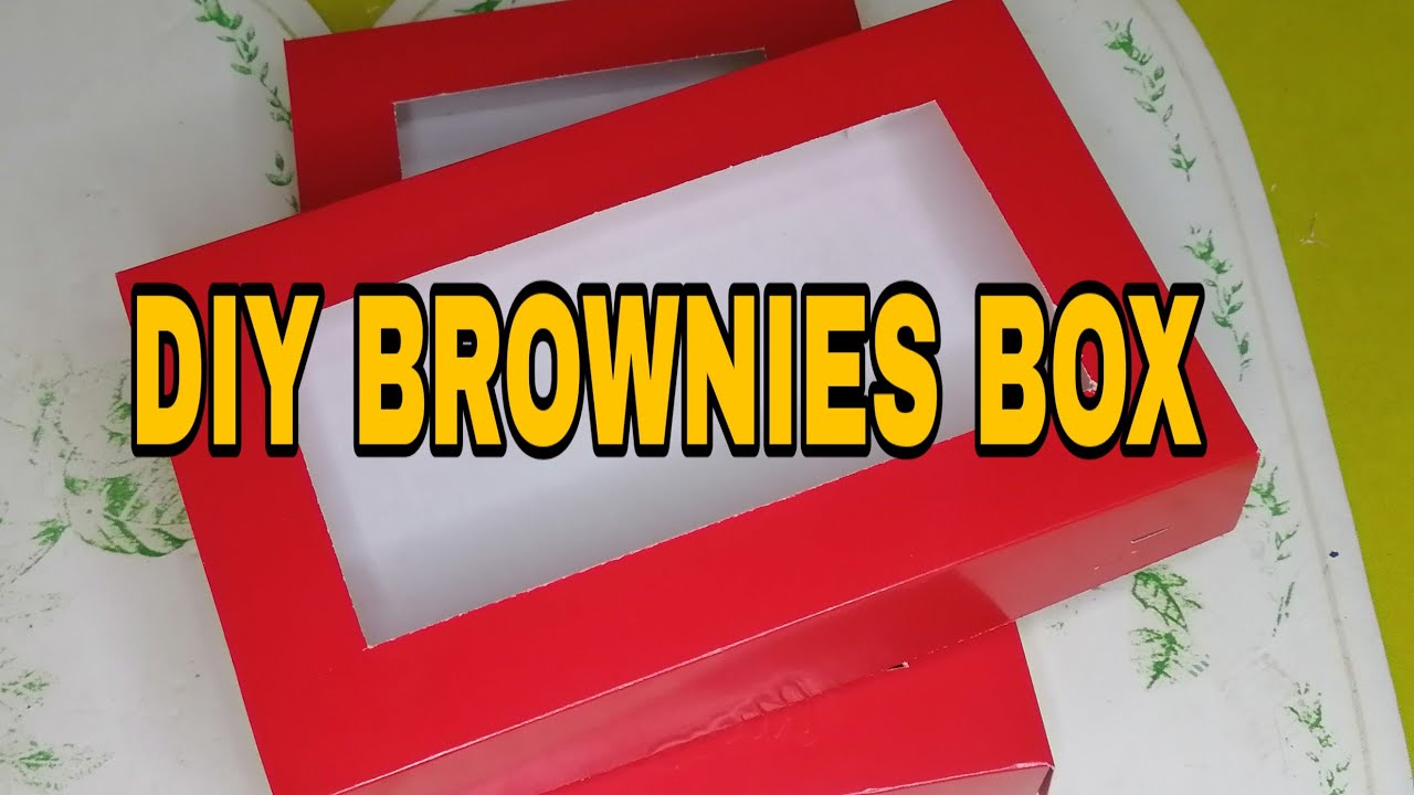 HOW I MAKE DIY BOXES FOR MY PASTRY USING FOLDER?
