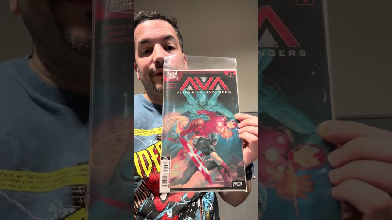 This comic book has Two first appearances ? Avengers vs aliens #1 #marvel new comic book day  pickup