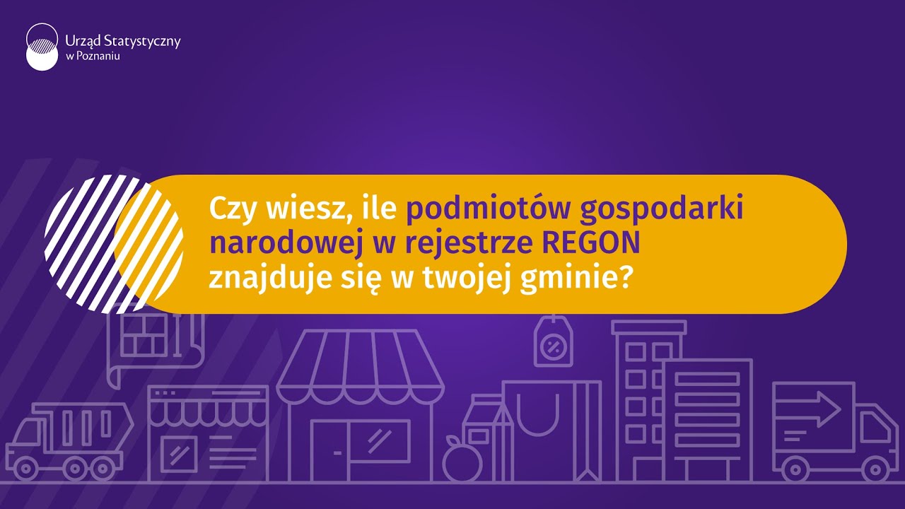 Czy wiesz, ile podmiot&oacute;w gospodarki narodowej w rejestrze REGON znajduje się w twojej gminie?