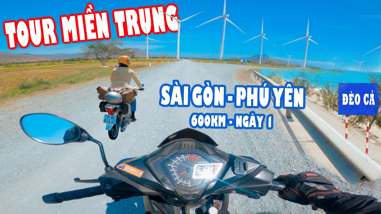 Tour Miền Trung | Sài Gòn Phú Yên - Đường Ven Biển Cà Ná, Vĩnh Hy - Đèo Cả Trong Đêm |TíchTravel#148