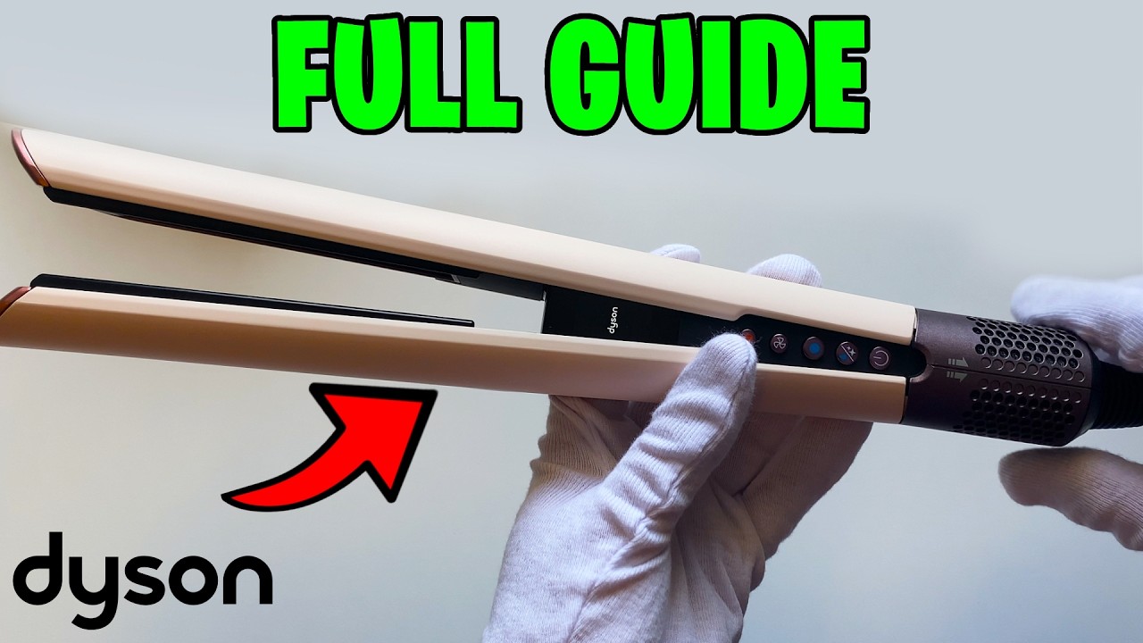 How To Use The Dyson Airstrait | Full Guide  Tutorial