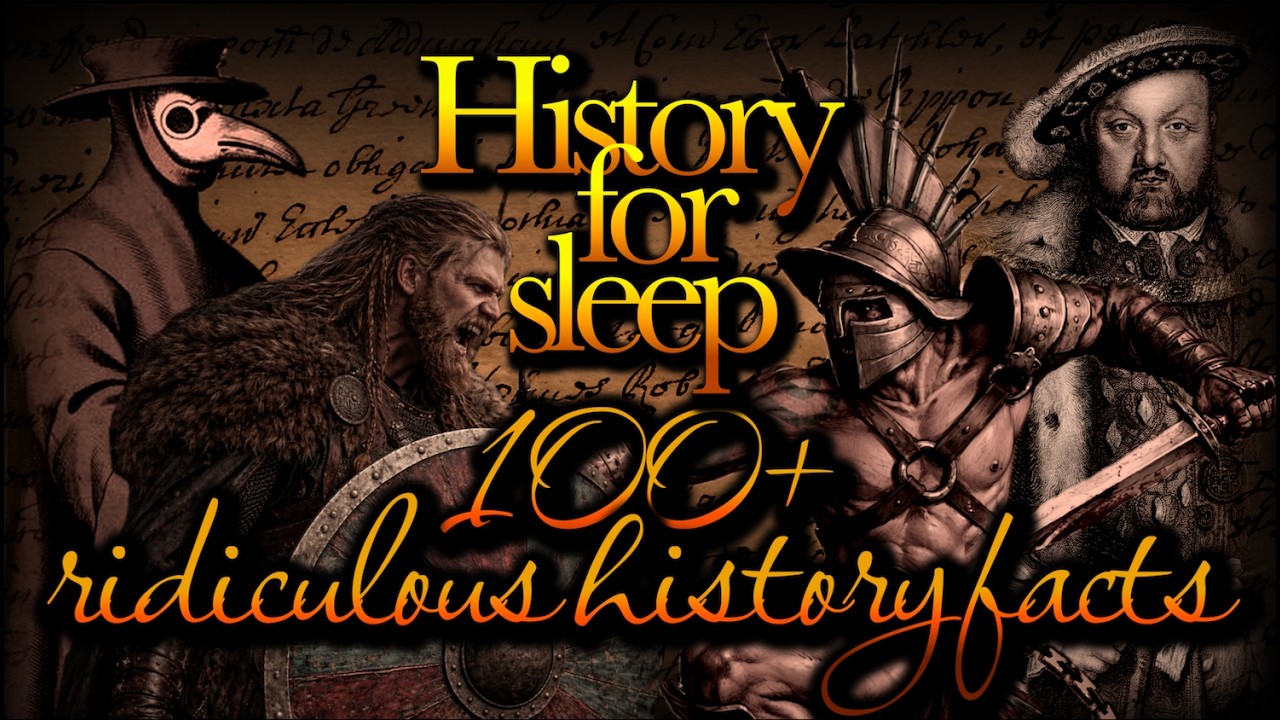 Fall Asleep to 100+ Absurd History Facts💤Bedtime Story For Grown Ups💤Sleep Documentary Podcast