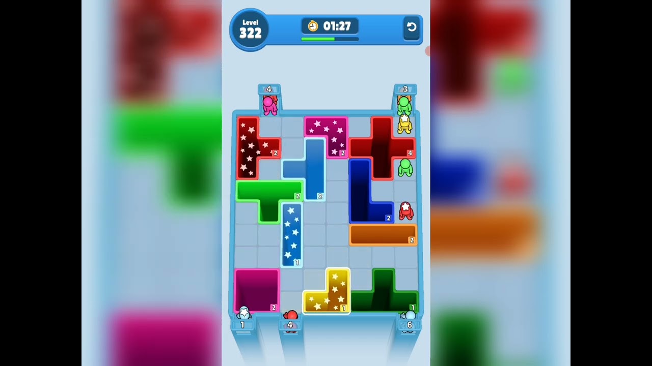 Drop Away Level 322 Solution Walkthrough
