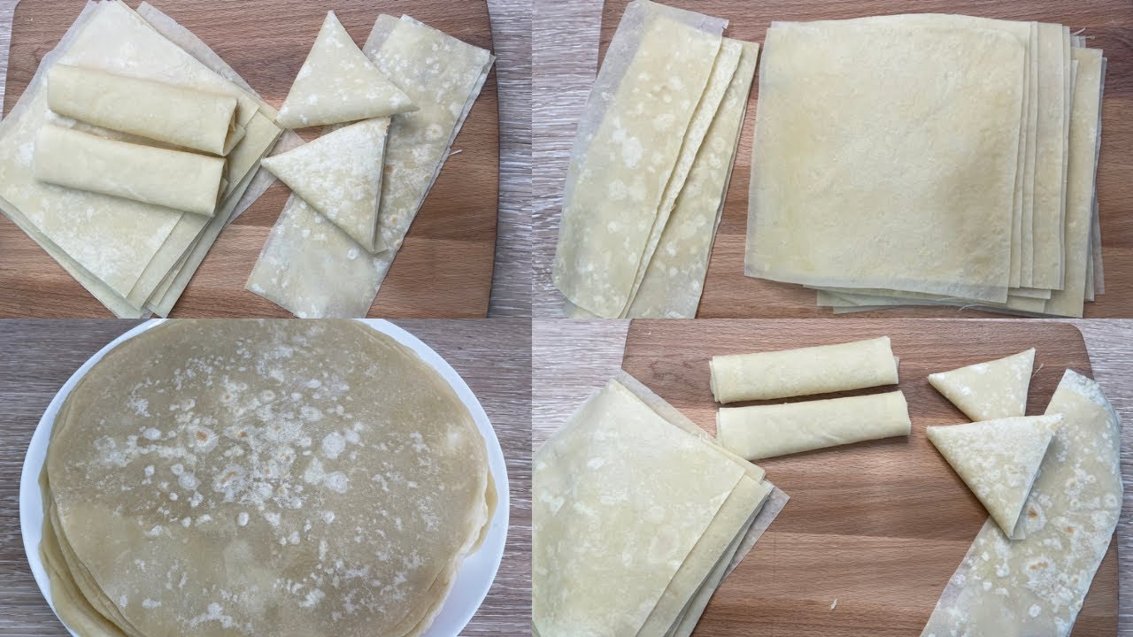 Samosa Patti Recipe  / Roll Patti Recipe / Homemade Samosa Patti & Roll Patti (Ramzan Special)