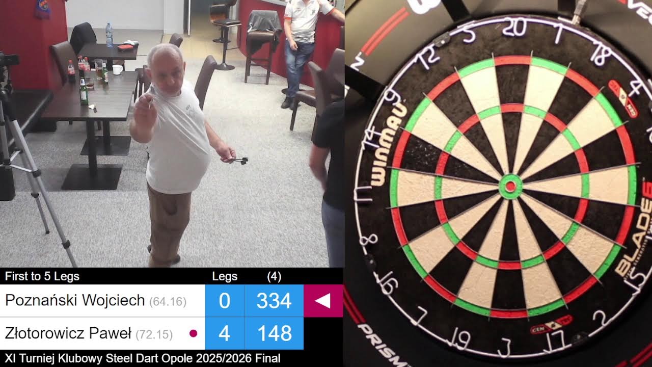 XI Turniej Klubowy Steel Dart Opole 2025/2026
