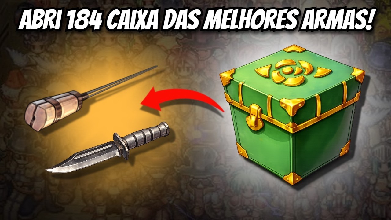 ABRI 184 CAIXAS DAS MELHORES ARMAS! RAGNAROK LATAM @FREYA 