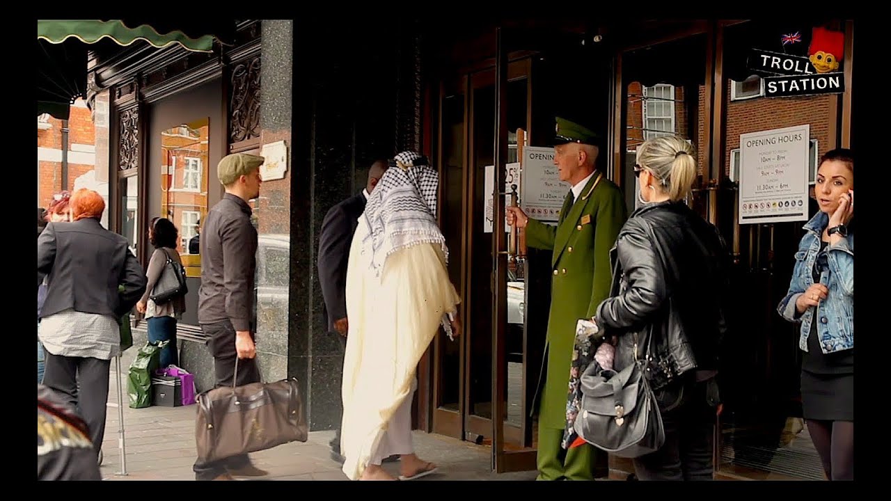 TrollStation Sheikh Al Yaseen Trolling Knightsbridge and Harrods