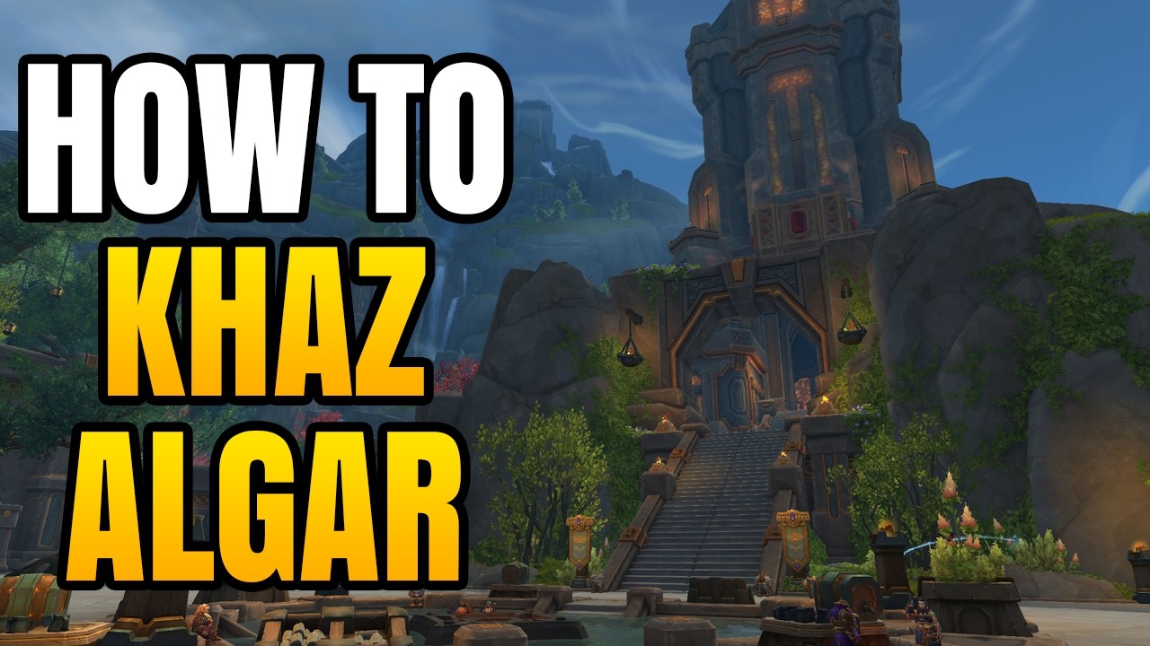 World of Warcraft &ndash; Как добраться до Хаз-Алгара из Штормвинда | Как добраться до Дорногала в WoW