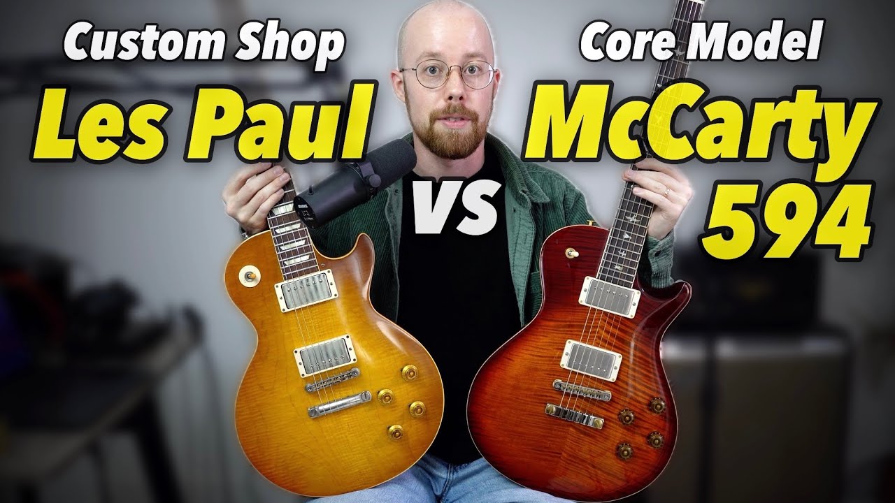 PRS McCarty 594 против Gibson Les Paul: ПОДРОБНОЕ сравнение