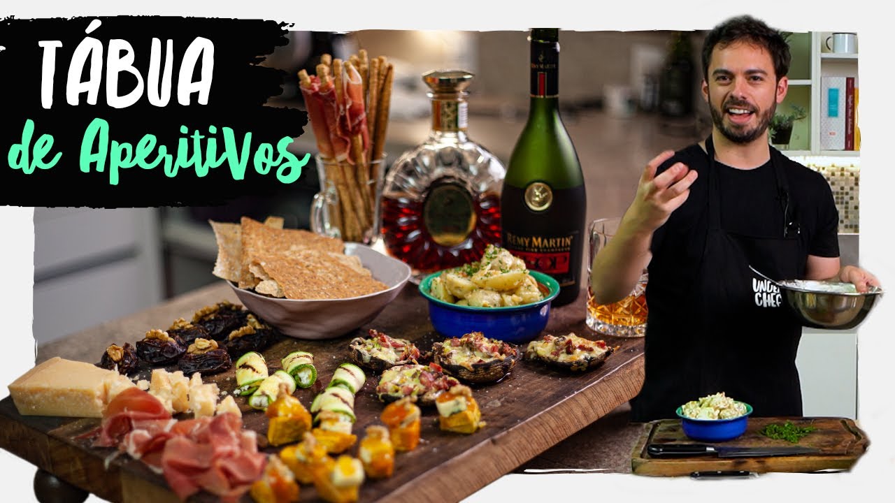 COMO MONTAR UMA TÁBUA DE APERITIVOS :: UNDERCHEF