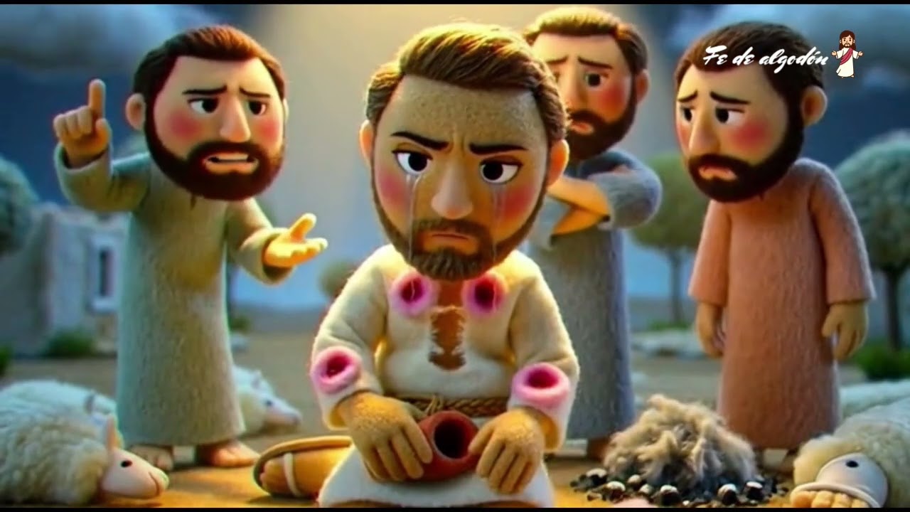 Historia de Job | Canción Cristiana Aunque Lo Pierda Todo – Fe de Algodón