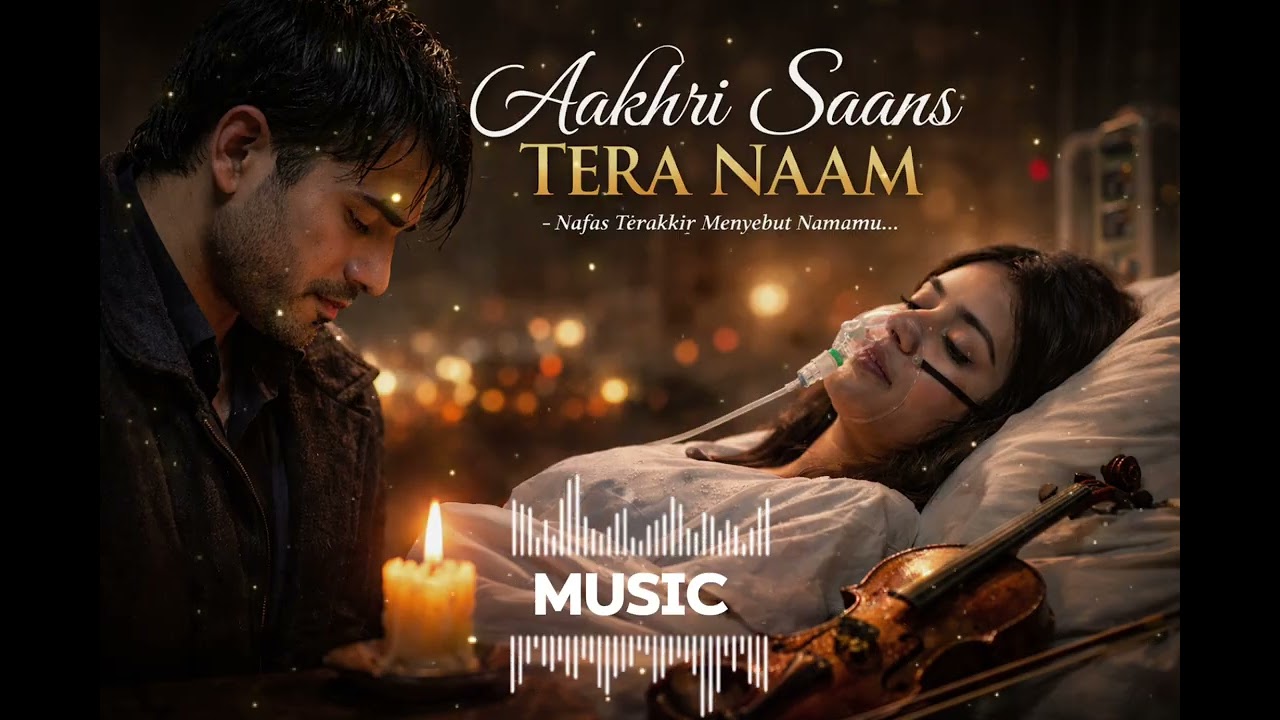 Akhri Saans Tera Naam | Bollywood Romantic | Song x Hip Hop Indonesia | Lyrics Video