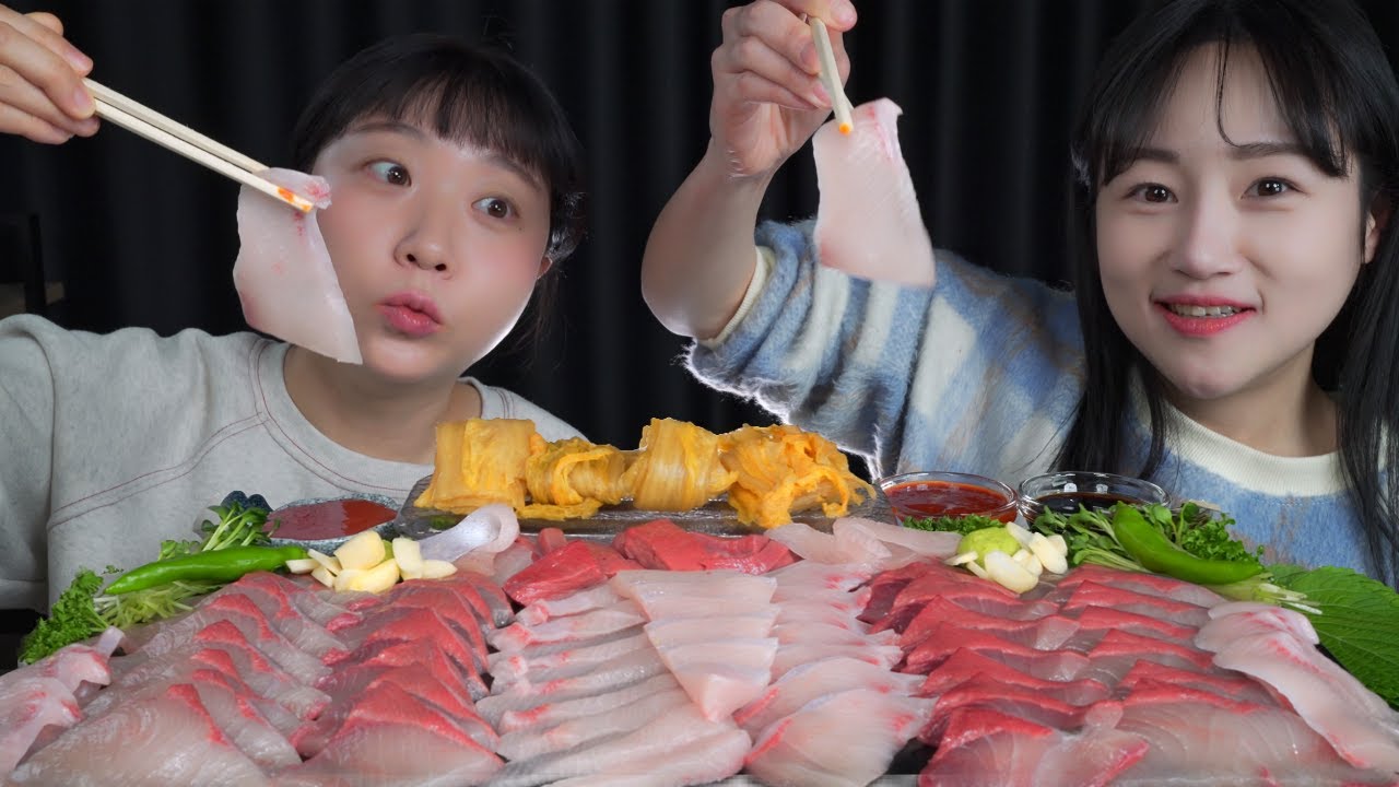 Большая защита 🐟Mukbang eating show