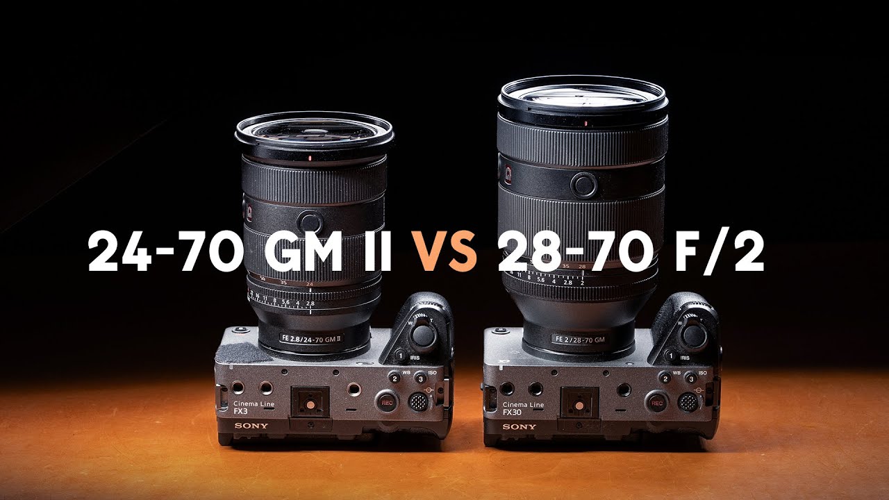 Can the f/2 replace Primes? Sony 28-70 f/2 vs Sony 24-70 GM II